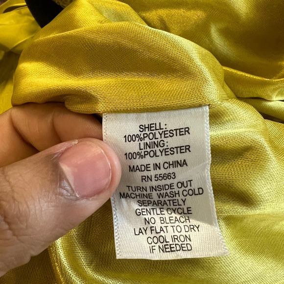 Racheal Zoe Women's Pleated Midi Skirt Pull-On Elastic Waist Gold Size M - Picture 4 of 5